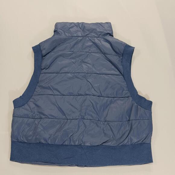 Offline by Aerie RN#54485 Women's Small Blue Snap Button Sleeveless Vest Pocket - Picture 14 of 16